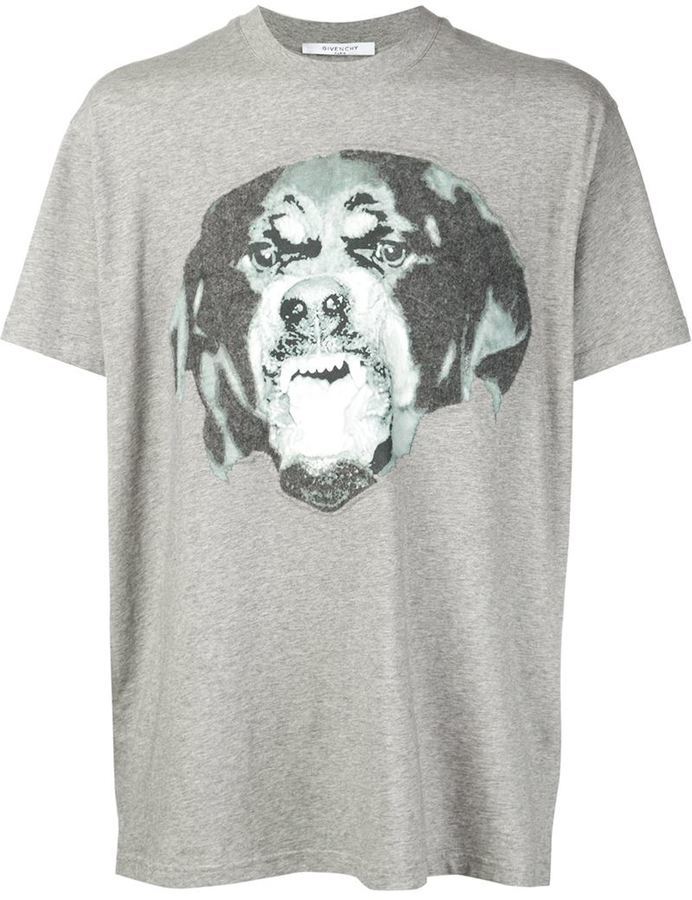 Givenchy Rottweiler Print T Shirt, $685 