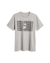 KARL LAGERFELD PARIS Got Karl Logo Cotton T Shirt