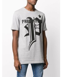 Philipp Plein Gothic Plein Print T Shirt
