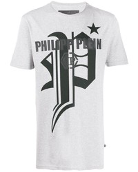 Philipp Plein Gothic Plein Print T Shirt