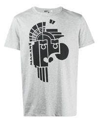 Isabel Marant Graphic Logo Print T Shirt