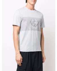 Giorgio Armani Graphic Print Cotton T Shirt