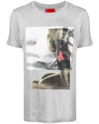 BOSS Graphic Print Cotton T Shirt