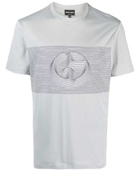 Giorgio Armani Graphic Print Cotton T Shirt