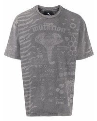 Mauna Kea Graphic Print Cotton T Shirt