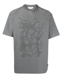 Zegna Graphic Print Cotton T Shirt