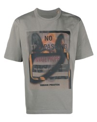 Heron Preston Graphic Print Cotton T Shirt