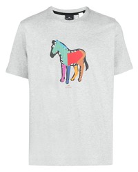 PS Paul Smith Graphic Print Cotton T Shirt