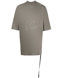 Rick Owens DRKSHDW Graphic Print Oversize T Shirt