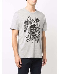 Alexander McQueen Graphic Print Short Sleeve T Shirt