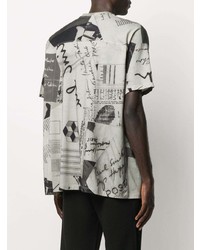 Paul Smith Graphic Print Short Sleeved T Shirt
