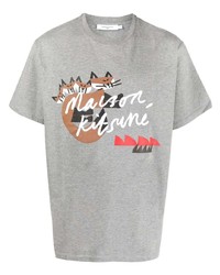 MAISON KITSUNÉ Graphic Print T Shirt