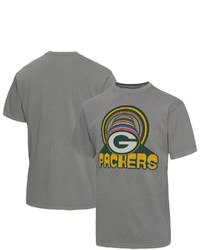 Junk Food Graphite Green Bay Packers Wonderland Infinity Vibe T Shirt