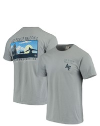IMAGE ONE Gray Air Force Falcons Team Comfort Colors Campus Scenery T Shirt At Nordstrom