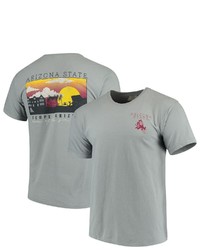 IMAGE ONE Gray Arizona State Sun Devils Team Comfort Colors Campus Scenery T Shirt At Nordstrom