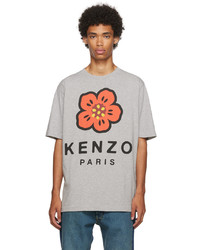 Kenzo Gray Boke Flower T Shirt