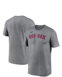Nike Gray Boston Red Sox Wordmark Legend T Shirt At Nordstrom