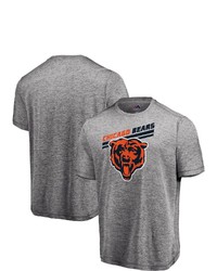 Majestic Gray Chicago Bears Showtime Pro Grade Cool Base T Shirt