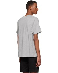 MAISON KITSUNÉ Gray Cotton T Shirt