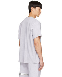 Helmut Lang Gray Cotton T Shirt
