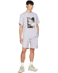 Helmut Lang Gray Cotton T Shirt