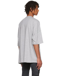 Alexander McQueen Gray Cotton T Shirt