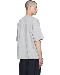 Marni Gray Embroidered T Shirt