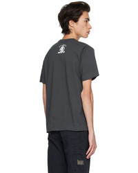 BAPE Gray Graphic T Shirt