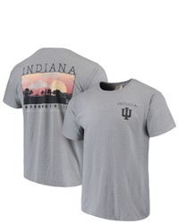 IMAGE ONE Gray Indiana Hoosiers Comfort Colors Campus Scenery T Shirt At Nordstrom