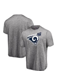 Majestic Gray Los Angeles Rams Showtime Pro Grade Cool Base T Shirt