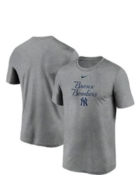 Nike Gray New York Yankees Local Font Legend T Shirt At Nordstrom