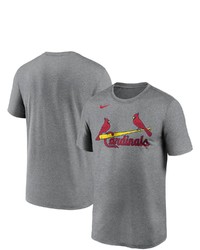 Nike Gray St Louis Cardinals Wordmark Legend T Shirt At Nordstrom