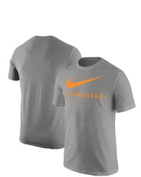 Nike Gray Tennessee Volunteers Big Swoosh T Shirt At Nordstrom