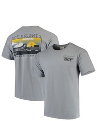 IMAGE ONE Gray Ucf Knights Team Comfort Colors Campus Scenery T Shirt At Nordstrom