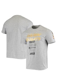 adidas Gray Vegas Golden Knights Global Game T Shirt