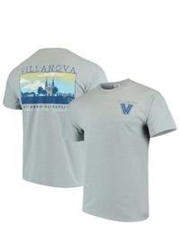 IMAGE ONE Gray Villanova Wildcats Team Comfort Colors Campus Scenery T Shirt