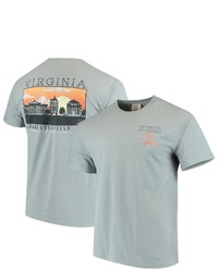IMAGE ONE Gray Virginia Cavaliers Team Comfort Colors Campus Scenery T Shirt At Nordstrom