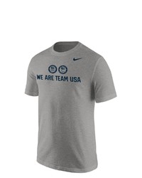 Nike Gray We Are Team Usa T Shirt