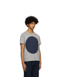 Blue Blue Japan Grey Big Circle T Shirt