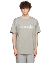 Mastermind Japan Grey Big Logo T Shirt