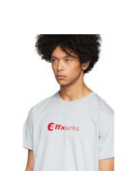 AFFIX Grey Chemical T Shirt