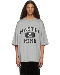 Mastermind Japan Grey College T Shirt