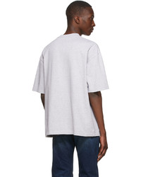 Balenciaga Grey Cotton T Shirt