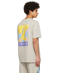 Heron Preston Grey Cotton T Shirt