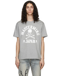 Mastermind Japan Grey Cotton T Shirt
