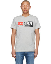 Diesel Grey Diego Cuty T Shirt