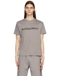 A-Cold-Wall* Grey Essential Logo T Shirt