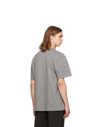 MAISON KITSUNÉ Grey Fox T Shirt
