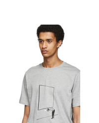 Paul Smith and Christoph Niemann Grey Gallery Print T Shirt