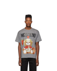 Moschino Grey Gladiator Teddy T Shirt